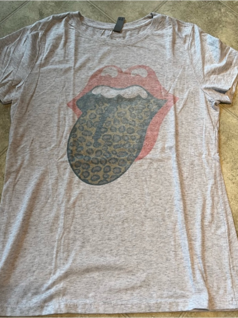 Rolling Stones Leopard Graphic Tee